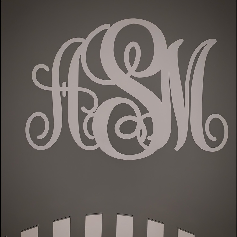 Monogram Light Weighted Decor